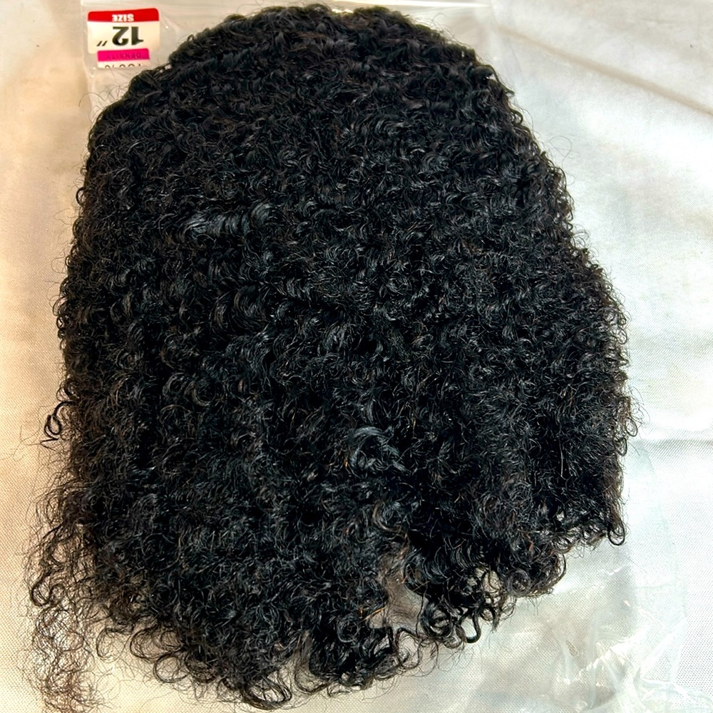 Natural Curly Black Women's Wig - Soft Kinky Curly Style